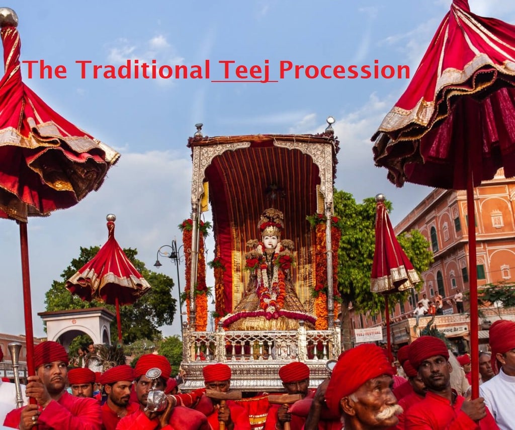 Teej Festival Procession