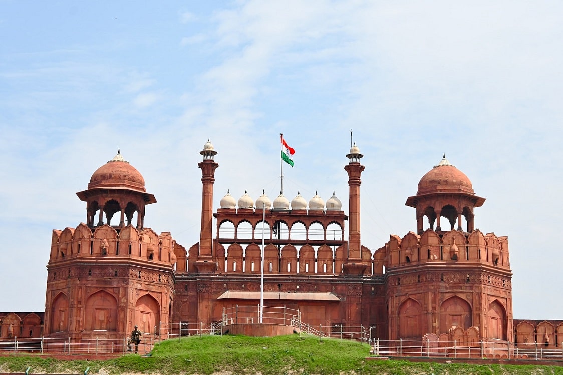 lal kila the red fort of delhi india