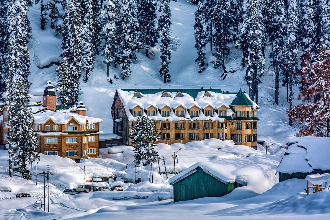 Snow Places in India