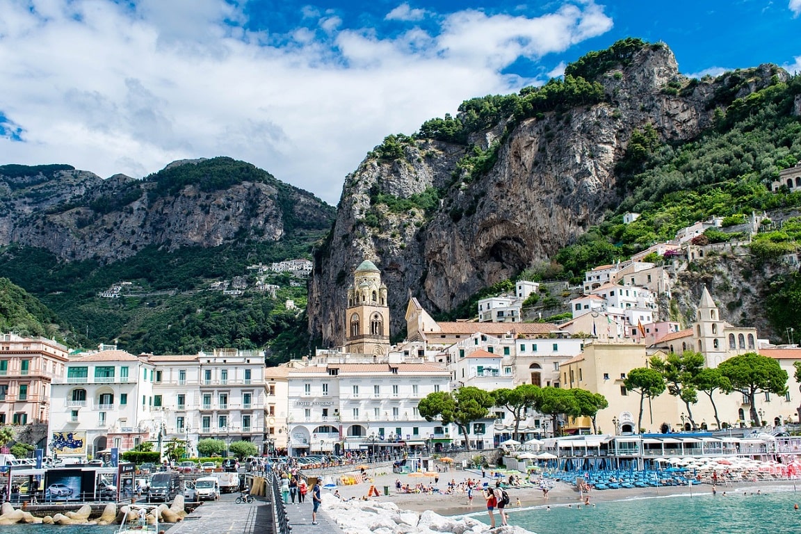 Amalfi Coast Italy Romantic Honeymoon Destination